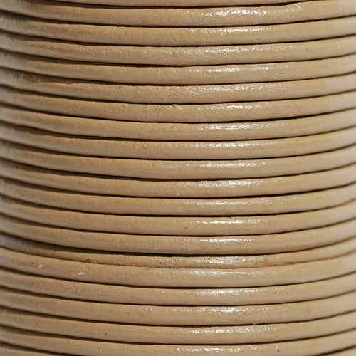 Lederband rund / Ø 2mm