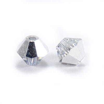 Swarovski Xilion Bicone / Crystal CAL / 50 Stk. / Ø 4mm