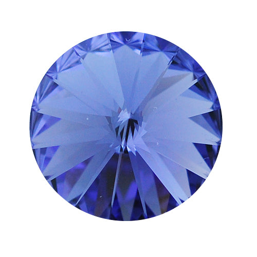 Swarovski Rivoli 1122 / Tanzanite / Ø 12mm