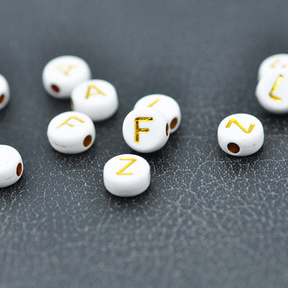 Buchstabe Y / gold acryl
